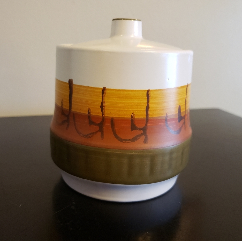 Vintage {Casual Ceram} Galaxy Sugar Bowl